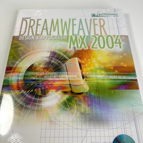 Macromedia Dreamweaver Design & Application MX 2004 Book New Sealed - Picture 2 of 7